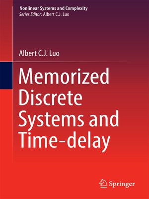 cover image of Memorized Discrete Systems and Time-delay